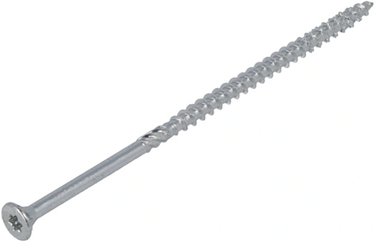 Dynaplus unischroef spaanplaatschroef verzinkt platkop deeldraad torx tx25 5.0x70 42 | 200 stuks - 0281.01.42201