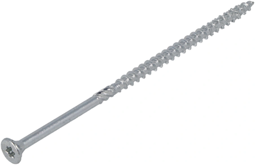 Afbeelding laden in galerijviewer, Dynaplus unischroef spaanplaatschroef verzinkt platkop deeldraad torx tx25 5.0x80 42 | 200 stuks - 0281.01.42401
