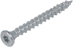 Dynaplus unischroef spaanplaatschroef vz (verzinkt) pk (platkop) torx tx15 3.5x16 | 200 stuks - 0281.01.16701