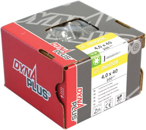 Dynaplus unischroef verzinkt cilinderkop voldraad torx tx30 6.0x50 | 100 stuks - 0282.01.49901
