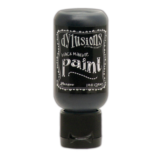 Ranger ink ranger • dylusions paint flip cap bottle black marble 29ml