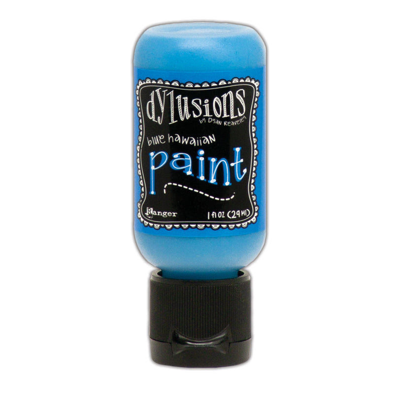 Afbeelding laden in galerijviewer, Ranger ink ranger • dylusions paint flip cap bottle blue hawaiian 29ml

