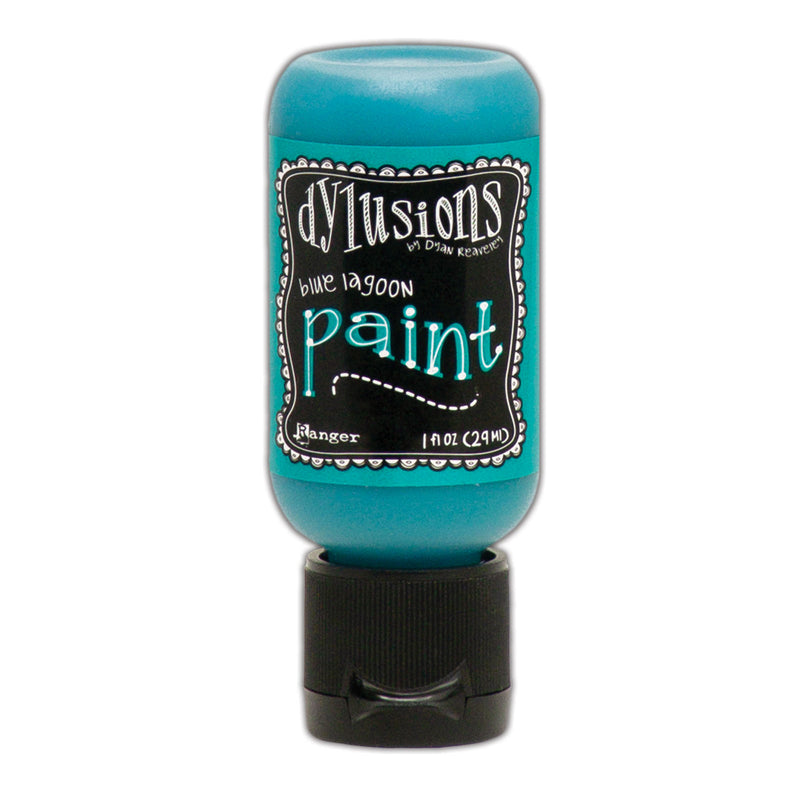 Afbeelding laden in galerijviewer, Ranger ink ranger • dylusions paint flip cap bottle blue lagoon 29ml
