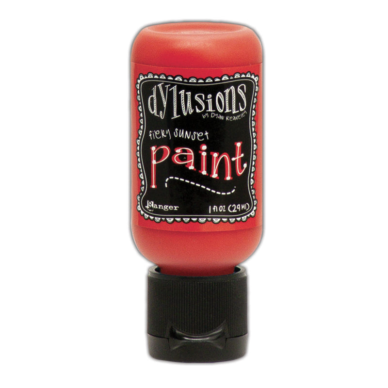 Afbeelding laden in galerijviewer, Ranger ink ranger • dylusions paint flip cap bottle fiery sunset 29ml
