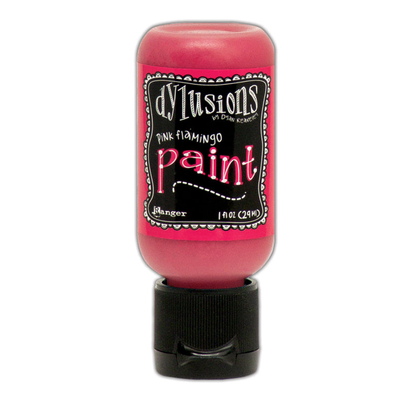 Afbeelding laden in galerijviewer, Ranger ink ranger • dylusions paint flip cap bottle pink flamingo 29ml
