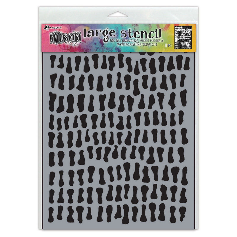Afbeelding laden in galerijviewer, Ranger ink ranger • dylusions stencils golden nuggets large
