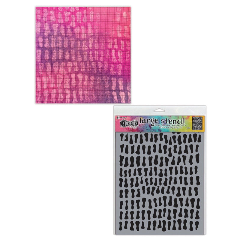 Afbeelding laden in galerijviewer, Ranger ink ranger • dylusions stencils golden nuggets large
