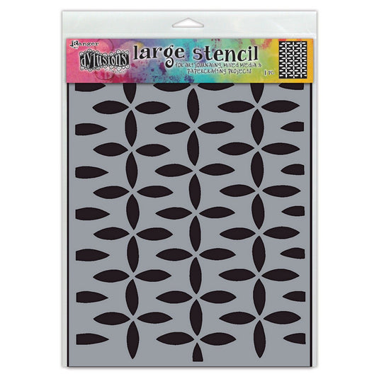 Ranger ink ranger • dylusions stencils large retro grid