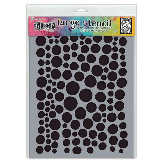 Ranger ink ranger • dyan reaveley dylusions stencils drip drops large