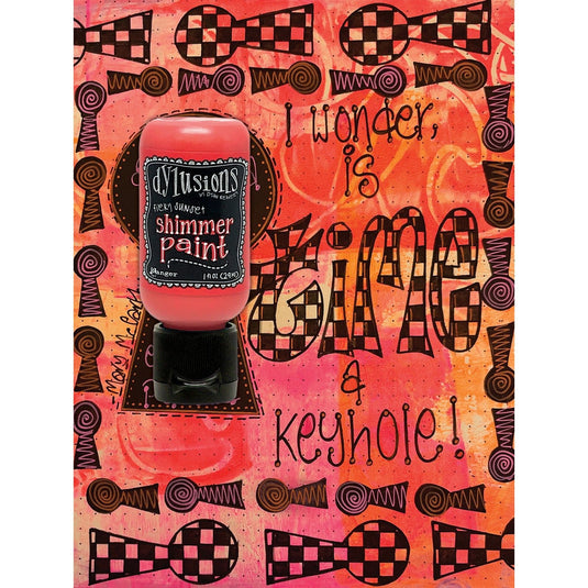 Ranger ink ranger • dylusions shimmer paint fiery sunset 29ml