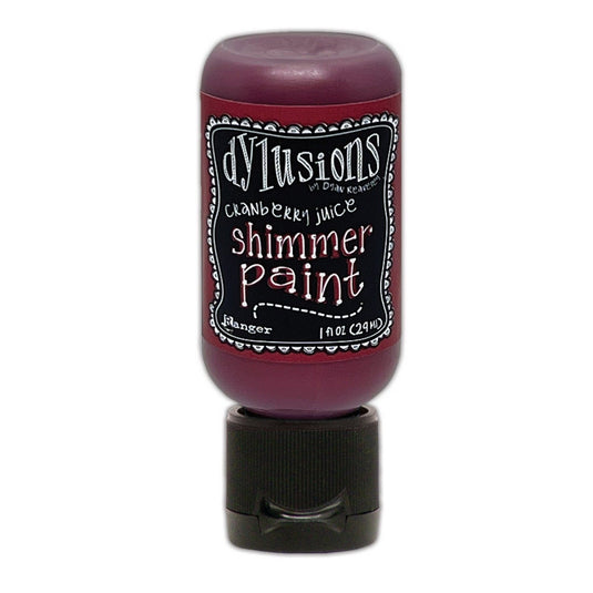 Ranger ink ranger • dylusions shimmer paint cranberry juice