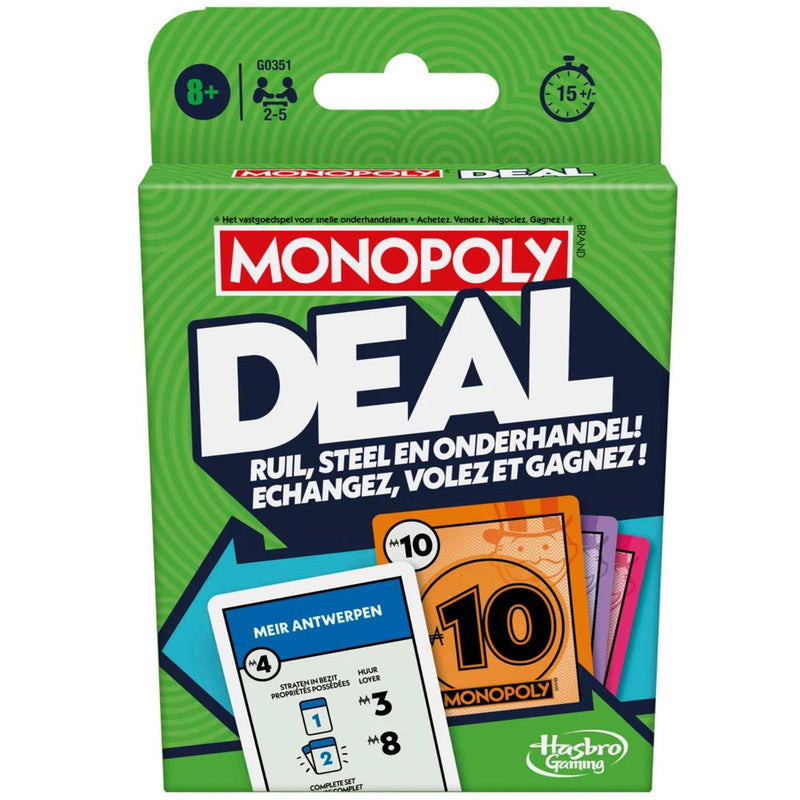 Afbeelding laden in galerijviewer, Hasbro monopoly deal kaartspel - nederlandse editie
