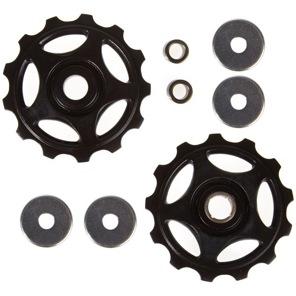 Afbeelding laden in galerijviewer, Shimano rd-m410 derailleur wieltjes set alivio 7 8 9 speed
