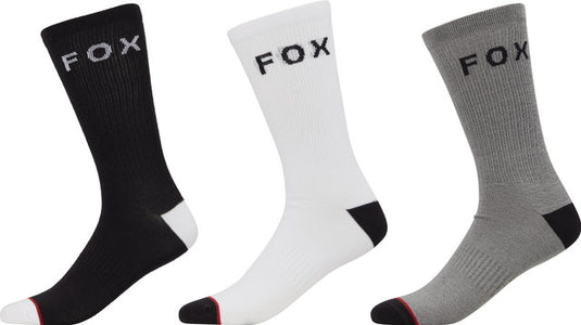 Fox head fox crew socks 3-pack
