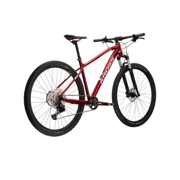 Afbeelding laden in galerijviewer, Kross mountainbike level 6.0 mtb - 29 inch - frame m (17 inch) - ruby silver gloss
