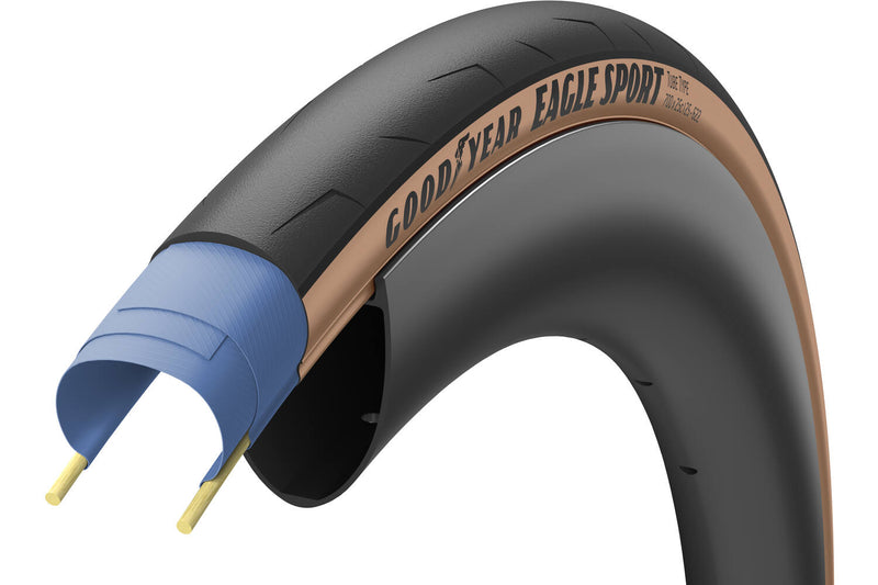 Afbeelding laden in galerijviewer, Goodyear Eagle sport 700x30c tan
