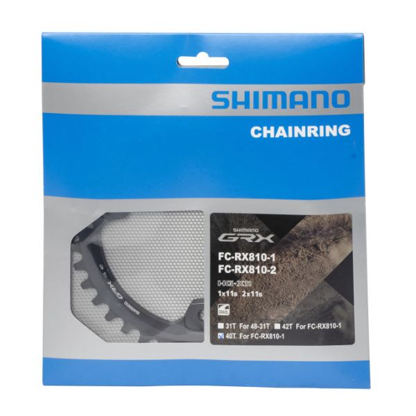 Afbeelding laden in galerijviewer, Shimano kettingblad 40T GRX FC-RX810-1
