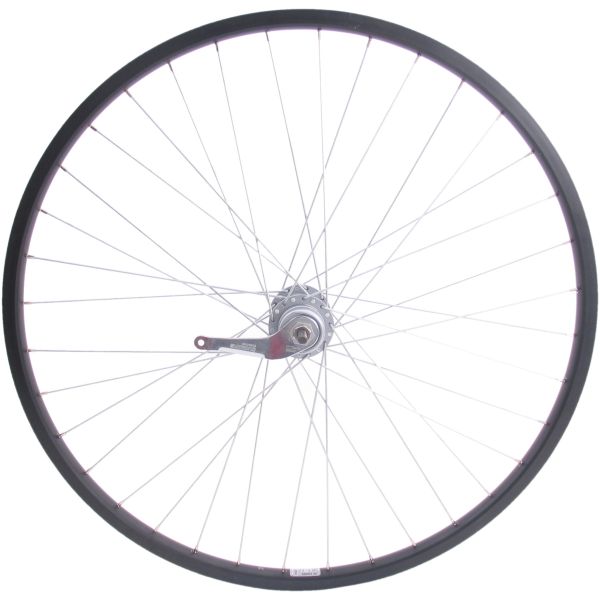 Afbeelding laden in galerijviewer, Shimano Achterwiel 28 622x19C Andra 30 velg met Nexus 3 remnaaf zwart
