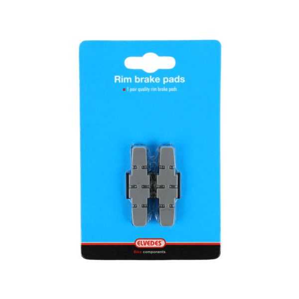 Afbeelding laden in galerijviewer, Elvedes rembloksets power pads magura hs11 hs33 - grijze compound (op kaart)
