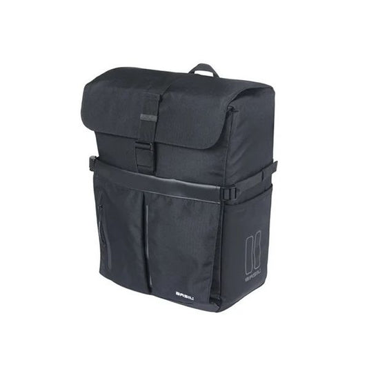 Basil fietsschoudertas move mik studs 14 liter 14 x 24 x 34 cm - zwart