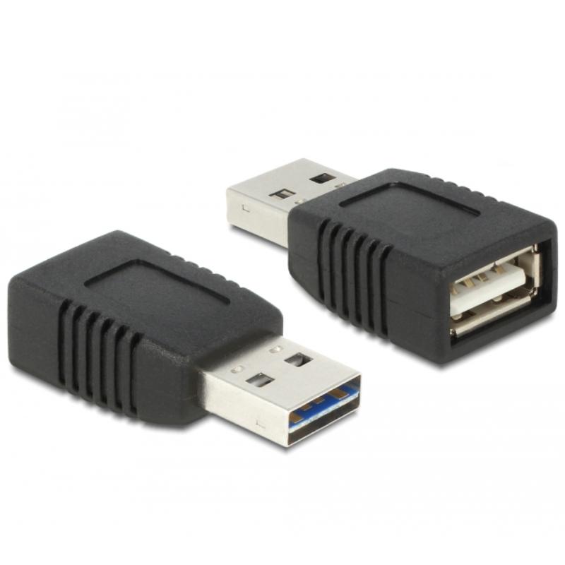 Afbeelding laden in galerijviewer, Usb a naar usb a verloopstekker
