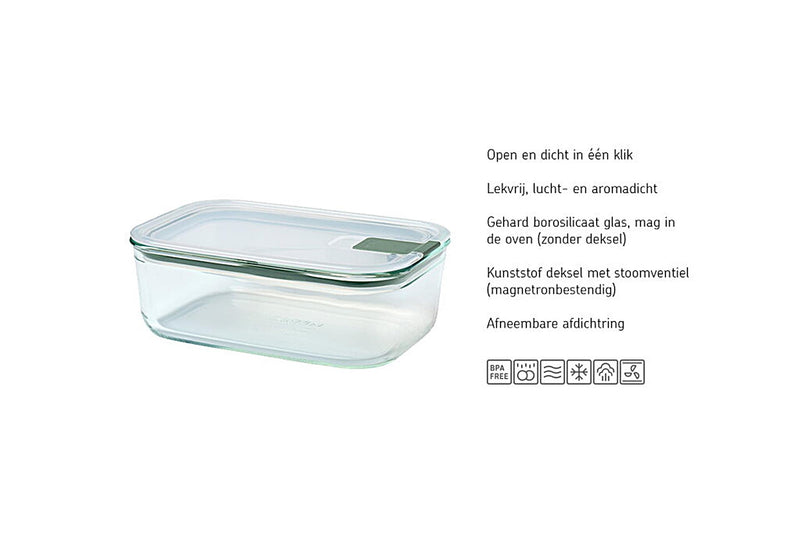 Afbeelding laden in galerijviewer, Mepal vershouddoos easyclip glas 450ml
