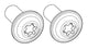 Bosch powermore 250 (bbp362y) - screw set