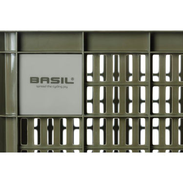 Basil fietskrat M - medium - 29.5 liter - groen