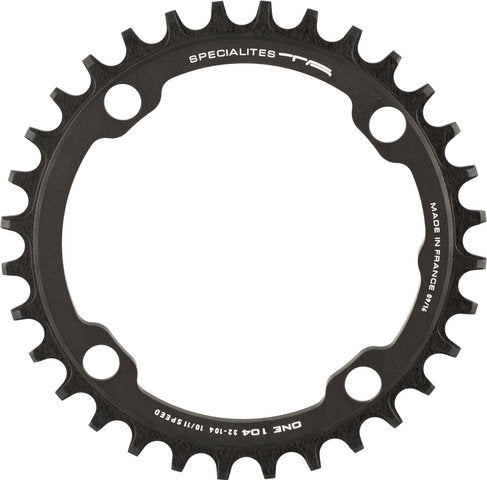 Ta one 104 chainring, 4-arm, 104 mm bcd