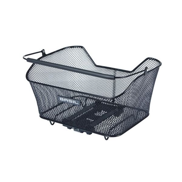 Afbeelding laden in galerijviewer, Basil fietsmand base m multi system nx 13 liter 25 x 33 x 16 cm - zwart
