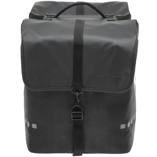 New Looxs Odense Dubbele Fietstas - Zwart - 39L