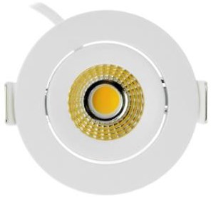 Afbeelding laden in galerijviewer, Enzo ecodim led inbouwspot 5w dimtowarm 62mm 36gr rond verstelbaar wit - led4730
