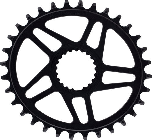 Wolf tooth components elliptical direct mount shimano chainring for hg+ 12-speed chains
