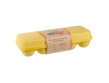 Ah! Table! Eierdoos voor 10 eieren Geel