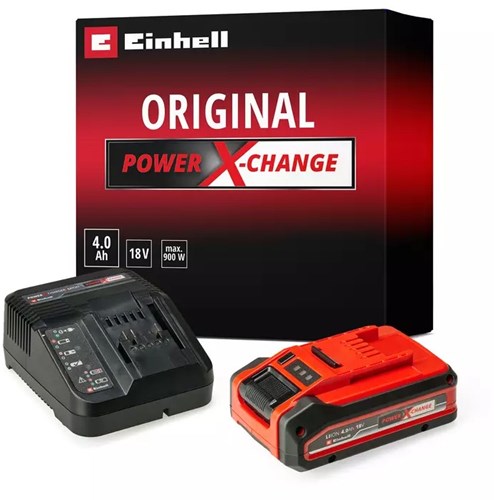 Afbeelding laden in galerijviewer, Einhell 18v 4ah plus pxc starter kit - 4512159
