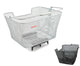 Pletscher shopping basket with easy-fix adapter