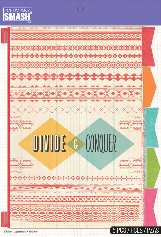 K company smash • divider page tabs