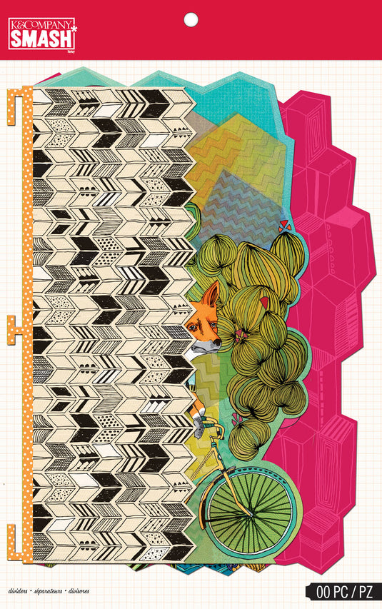 K company smash • animal divider tabs