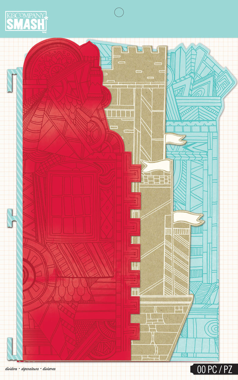 Afbeelding laden in galerijviewer, K company smash • doodle divider tabs
