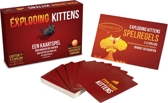 Exploding kittens nl kaartspel