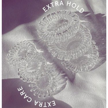 Invisibobble extra care gentle crystal clear 3 stuks