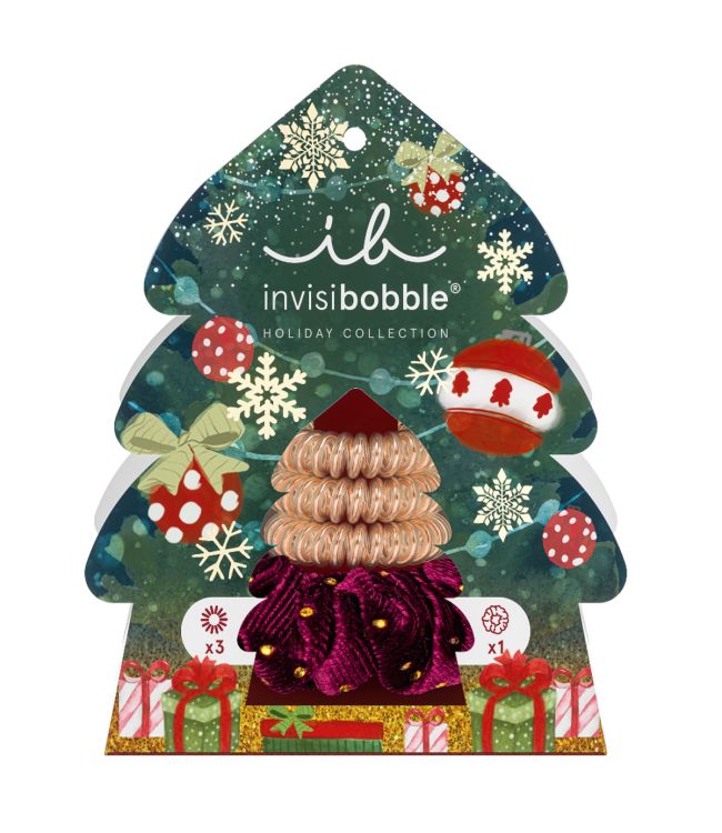 Afbeelding laden in galerijviewer, Invisibobble good things come in trees 3x original + 1x sprunchie
