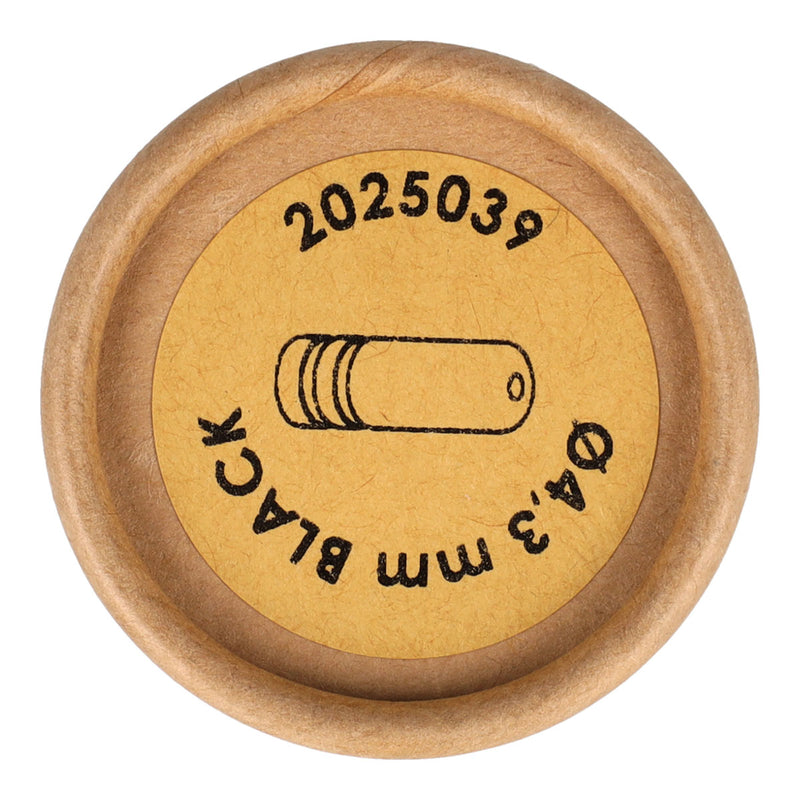 Afbeelding laden in galerijviewer, Elvedes kabelhoedjes ø4,3mm pvc - zwart
