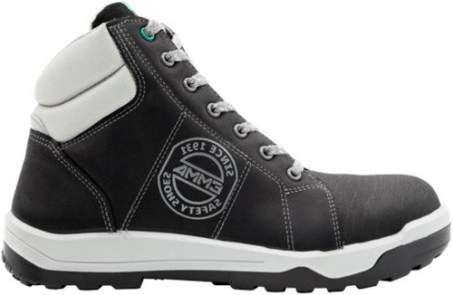 Emma safety footwear emma werkschoen clyde d hoog s3 metaalvrij | zwart | maat 46 - 8715316150548