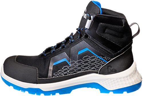 Afbeelding laden in galerijviewer, Emma safety footwear emma werkschoen crossforce fly d hoog s3 | zwart blauw | maat 40 - 8715316154119
