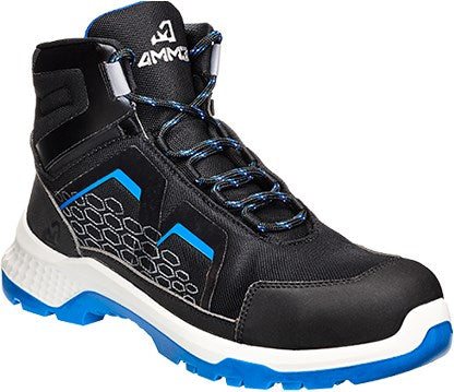 Afbeelding laden in galerijviewer, Emma safety footwear emma werkschoen crossforce fly d hoog s3 | zwart blauw | maat 40 - 8715316154119
