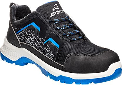 Afbeelding laden in galerijviewer, Emma safety footwear emma werkschoen crossforce fly d laag s3 | zwart blauw | maat 45 - 8715316153860
