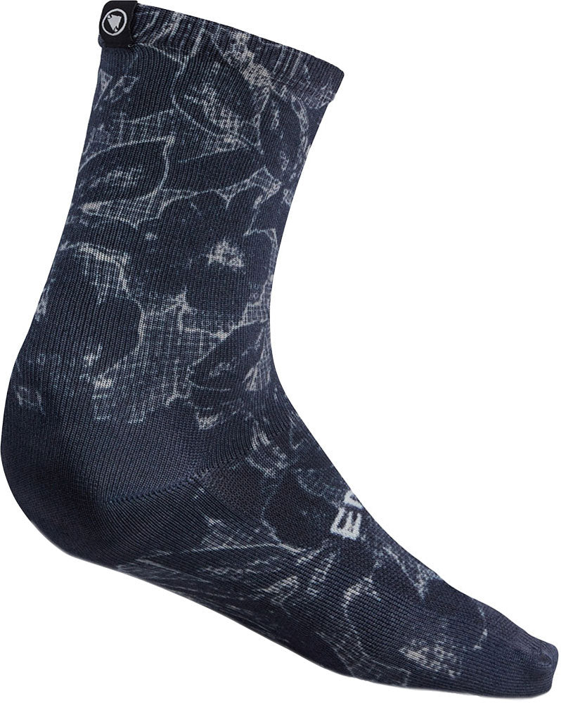 Afbeelding laden in galerijviewer, Endura grid floral limited print - socks
