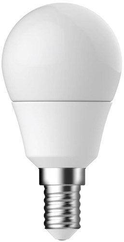 Afbeelding laden in galerijviewer, Enzo energizer energiezuinige led kogellamp -e14 - 4,9 watt - warmwit licht - niet dimbaar - 1 stuk
