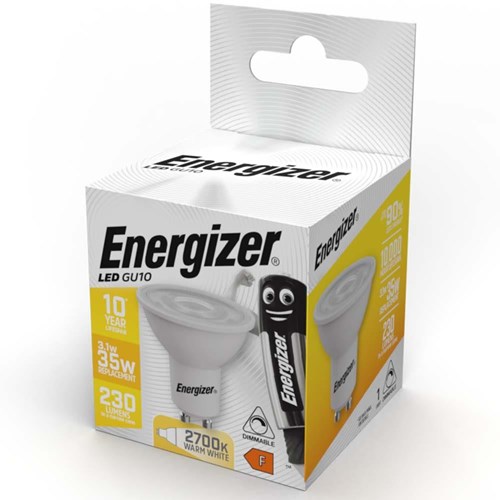 Afbeelding laden in galerijviewer, Enzo energizer led spot gu10 3,1-35w 2700k dimbaar - 2605200
